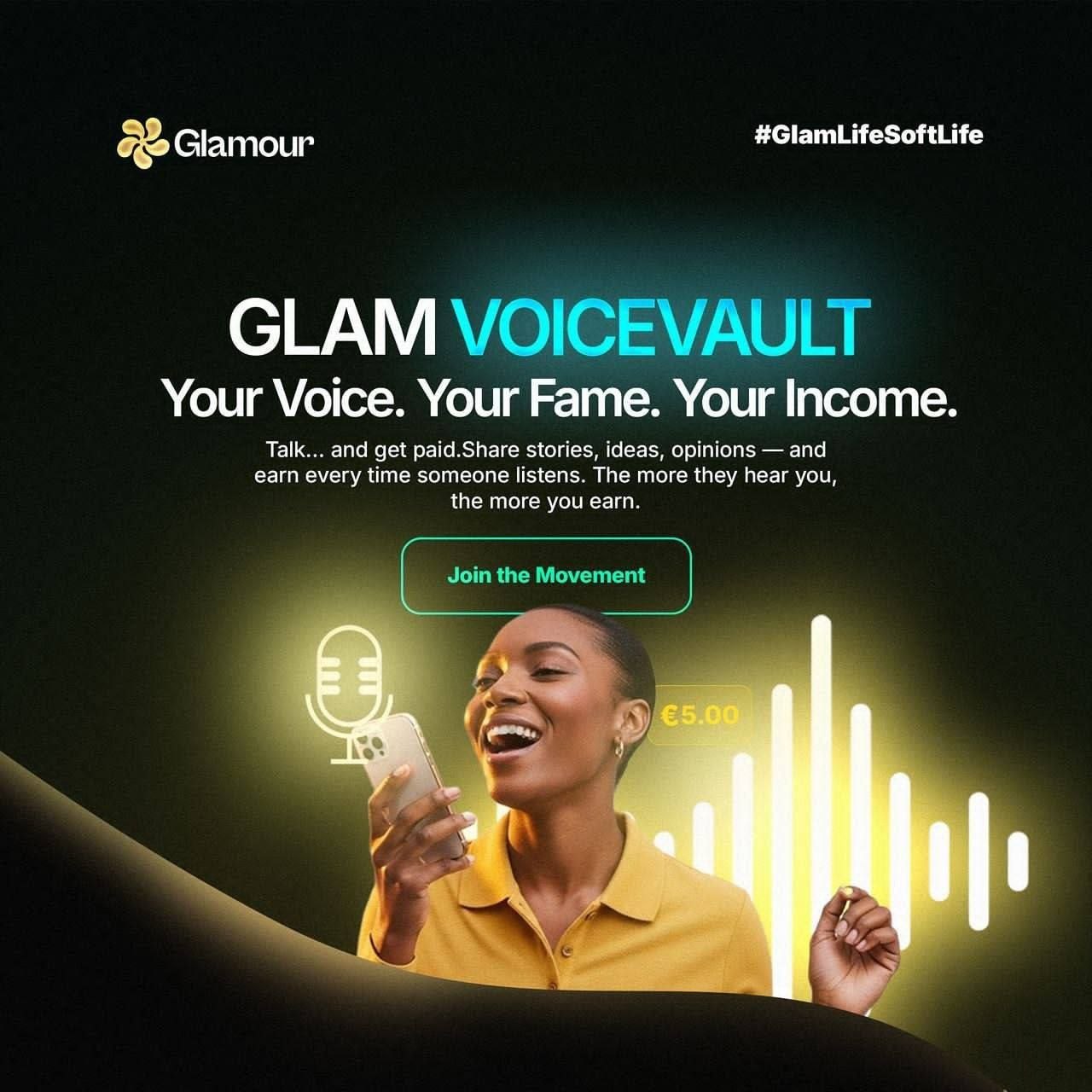Glam VoiceVault Banner